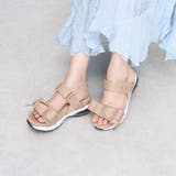 Realta(レアルタ) リボンがかわいいベルクロエアー底スポーツ サンダル | Mafmof | 詳細画像2 