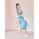 Mafmof7 5cm厚底ソールビジュー×ギャザーベルトスポーツサンダル | Mafmof | 詳細画像8