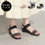 Realta(レアルタ)ビジューダブルベルトサンダル | Mafmof | 詳細画像1