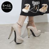 Mafmof(マフモフ)13.5cmグリッターヒールシンプルストームパンプス | Mafmof | 詳細画像1