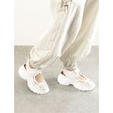 Realta(レアルタ)5cm厚底ソールレースアップメッシュスニーカーサンダル | Mafmof | 詳細画像3 