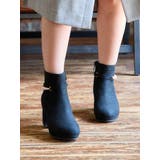 Realta(レアルタ)6.5cmヒール2WAYパールショートブーツ | Mafmof | 詳細画像6