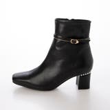 Realta5 5cmパールヒール2WAYパールベルトショートブーツ | Mafmof | 詳細画像6