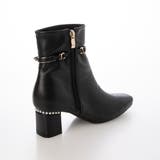 Realta5 5cmパールヒール2WAYパールベルトショートブーツ | Mafmof | 詳細画像9