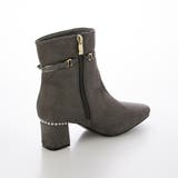 Realta5 5cmパールヒール2WAYパールベルトショートブーツ | Mafmof | 詳細画像11