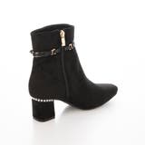 Realta5 5cmパールヒール2WAYパールベルトショートブーツ | Mafmof | 詳細画像10