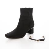 Realta5 5cmパールヒール2WAYパールベルトショートブーツ | Mafmof | 詳細画像22