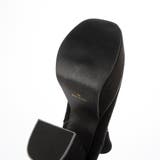 Mafmof(マフモフ)10.5cm厚底バルキーヒールストレッチショートブーツ | Mafmof | 詳細画像17 