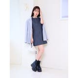 Mafmof(マフモフ)10cm厚底ボリュームソールレースアップショートブーツ | Mafmof | 詳細画像7 