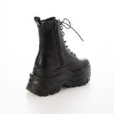 Mafmof(マフモフ)10cmメガ厚底クラッシュソールレースアップショートブー… | Mafmof | 詳細画像10 