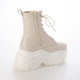 Mafmof(マフモフ)10cmメガ厚底クラッシュソールレースアップショートブー… | Mafmof | 詳細画像11 