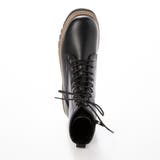 Realta(レアルタ)4cm厚底ビブラムソールレースアップショートブーツ | Mafmof | 詳細画像14