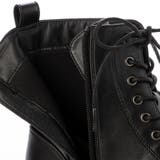 Realta(レアルタ)4cm厚底ビブラムソールレースアップショートブーツ | Mafmof | 詳細画像17