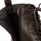 Realta(レアルタ)4cm厚底ビブラムソールレースアップショートブーツ | Mafmof | 詳細画像19