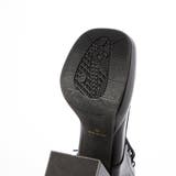 Mafmof9cmチャンキーヒール厚底プラットフォームレースアップショートブーツ… | Mafmof | 詳細画像12