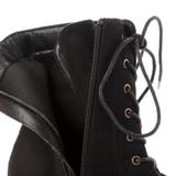 Mafmof9cmチャンキーヒール厚底プラットフォームレースアップショートブーツ… | Mafmof | 詳細画像15