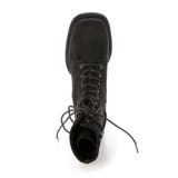 Mafmof9cmチャンキーヒール厚底プラットフォームレースアップショートブーツ… | Mafmof | 詳細画像19