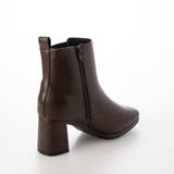 Realta(レアルタ)6 5cmヒールサイドゴアスクエアトゥストームショートブ… | Mafmof | 詳細画像13 