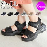 Realta(レアルタ)クッショニングソール厚底エアー底スポーツサンダル | Mafmof | 詳細画像1 