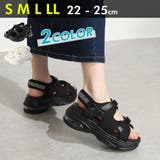 Realta(レアルタ)クッショニングソール厚底エアー底スポーツサンダル | Mafmof | 詳細画像1