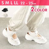 Realta(レアルタ)5cm厚底ソールレースアップメッシュスニーカーサンダル | Mafmof | 詳細画像1 