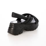 Mafmof(マフモフ)8cm厚底ボリュームソールクロスベルトパデットスポーツサ… | Mafmof | 詳細画像5 