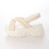 Mafmof(マフモフ)8cm厚底ボリュームソールクロスベルトパデットスポーツサ… | Mafmof | 詳細画像4 