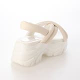 Mafmof(マフモフ)8cm厚底ボリュームソールクロスベルトパデットスポーツサ… | Mafmof | 詳細画像6 