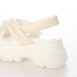 Mafmof(マフモフ)8cm厚底ボリュームソールクロスベルトパデットスポーツサ… | Mafmof | 詳細画像10 