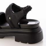 Mafmof(マフモフ)7cm厚底ソールダブルベルトパデットサンダル | Mafmof | 詳細画像10 