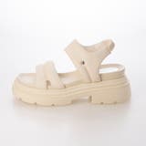 Mafmof(マフモフ)7cm厚底ソールダブルベルトパデットサンダル | Mafmof | 詳細画像5 