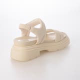 Mafmof(マフモフ)7cm厚底ソールダブルベルトパデットサンダル | Mafmof | 詳細画像7 