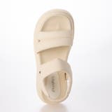 Mafmof(マフモフ)7cm厚底ソールダブルベルトパデットサンダル | Mafmof | 詳細画像9 