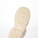 Mafmof(マフモフ)7cm厚底ソールダブルベルトパデットサンダル | Mafmof | 詳細画像13 