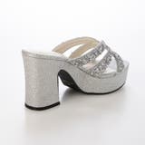 Realta(レアルタ)9.5cmヒールパール×ラメサンダル | Mafmof | 詳細画像5 