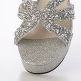 Realta(レアルタ)9.5cmヒールパール×ラメサンダル | Mafmof | 詳細画像11 