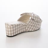 Realta(レアルタ)6.5cm厚底ウェッジソールリボンサンダル | Mafmof | 詳細画像7 