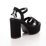 Mafmof(マフモフ)13cmヒール厚底ユニットソールクロスベルトサンダル | Mafmof | 詳細画像18 