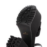 Mafmof(マフモフ)13cmヒール厚底ユニットソールクロスベルトサンダル | Mafmof | 詳細画像24 