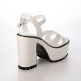 Mafmof(マフモフ)13cmヒール厚底ユニットソールクロスベルトサンダル | Mafmof | 詳細画像19 