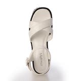 Mafmof(マフモフ)13cmヒール厚底ユニットソールクロスベルトサンダル | Mafmof | 詳細画像21 