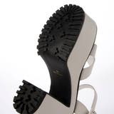 Mafmof(マフモフ)13cmヒール厚底ユニットソールクロスベルトサンダル | Mafmof | 詳細画像25 