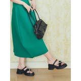 Realta(レアルタ)6.5cmソールギャザー×パール厚底サンダル | Mafmof | 詳細画像10