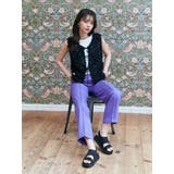 Realta(レアルタ)4cm厚底フットベッドソールキラキラニットサンダル | Mafmof | 詳細画像3