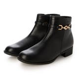 ブラック・PU | Realta(レアルタ)3 5cmヒール高グリップ防滑ソールサイドチェーン2WA… | Mafmof