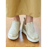 Realta(レアルタ)5 5cmキラキラビジューインヒールスリッポンスニーカー | Mafmof | 詳細画像19 