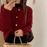 着回しが効く長袖ニットカーディガン カーディガン ニット | maison de LATIR | 詳細画像21