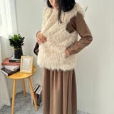 プラスするだけで旬コーデが完成！ファーベスト ベスト 羽織 | maison de LATIR | 詳細画像4 