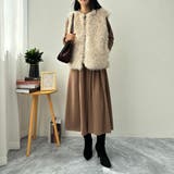 プラスするだけで旬コーデが完成！ファーベスト ベスト 羽織 | maison de LATIR | 詳細画像15 