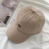ベージュ | キャップ ロゴキャップ 帽子 | maison de LATIR